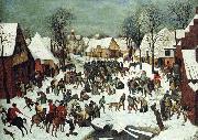 The Slaughter of the Innocents BRUEGEL, Pieter the Elder